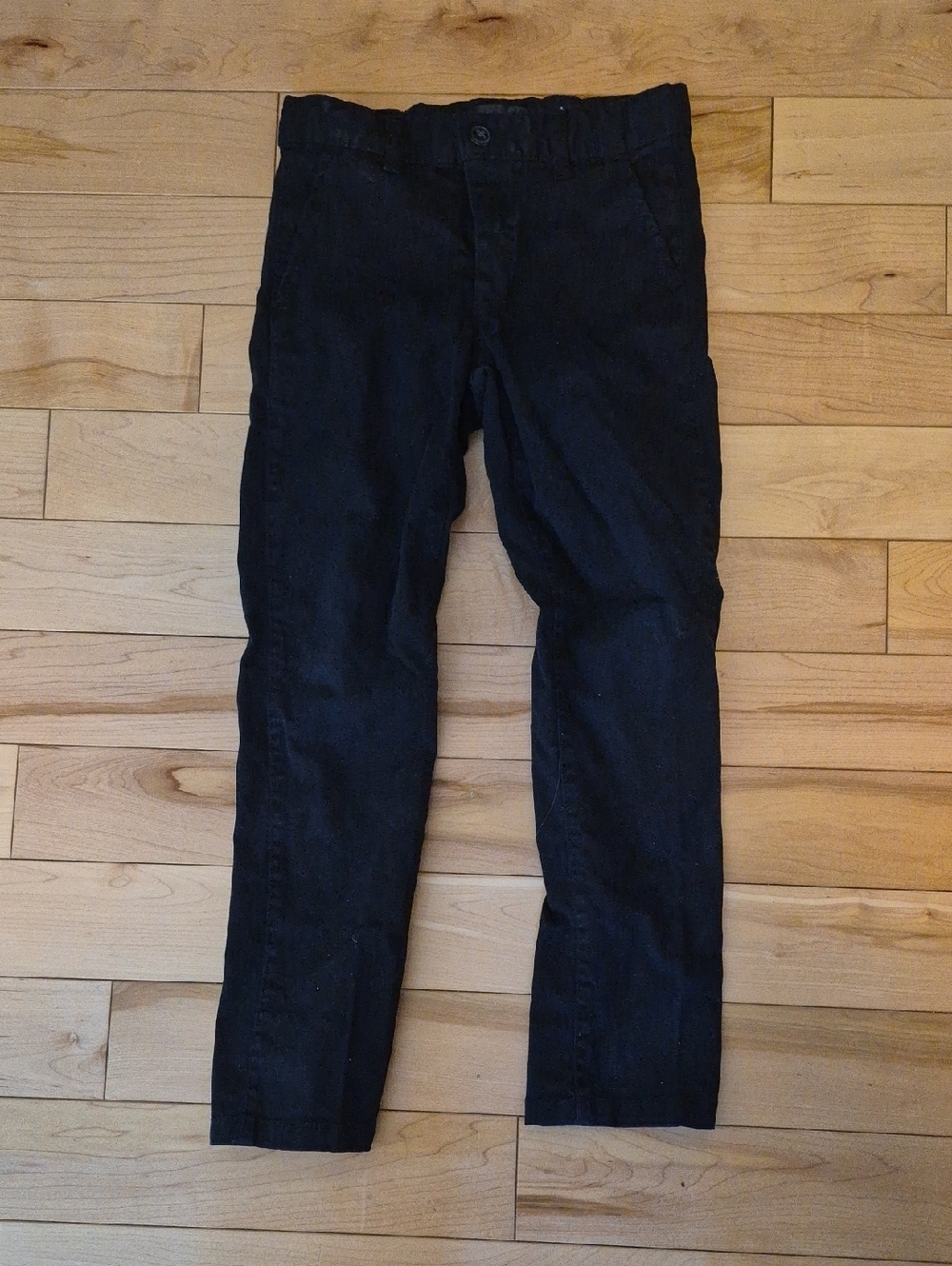 Boys Size 7 The Children's Place Black Pants